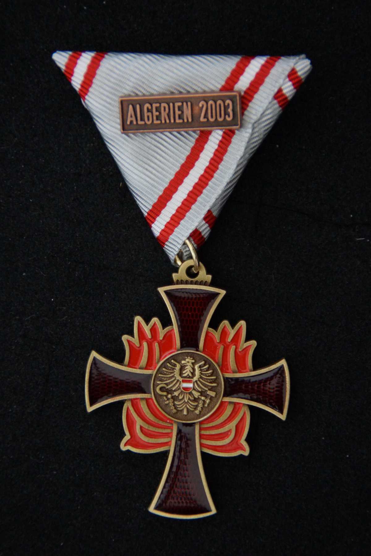 OeBFV Einsatz Algerien 2003 avers