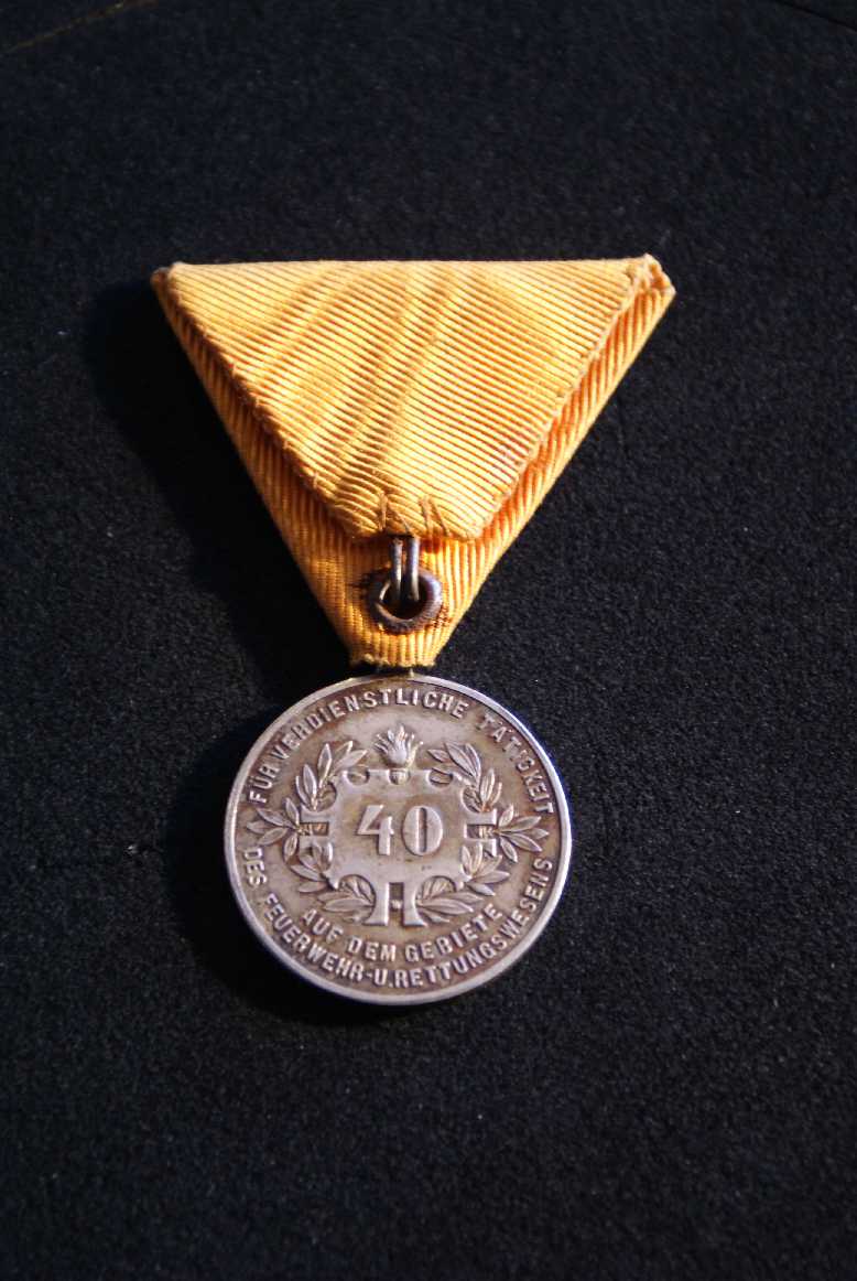 1923 DM 40 Jahre revers