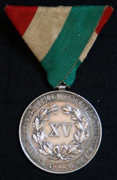 1902 Ungarn DM XV Jahre avers