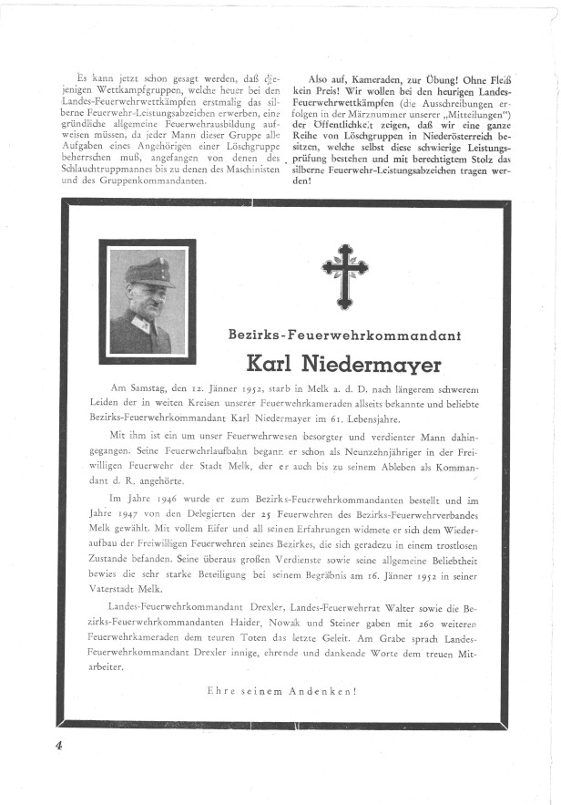 1952 02 S 4 NÖ FLAB und FLAS Bewerbsbestimmungen 2