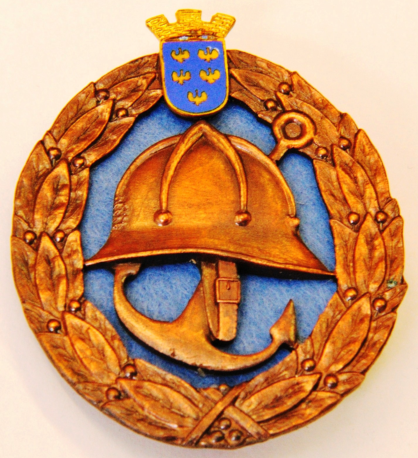 1962 WDLA Bronze blau unterlegt