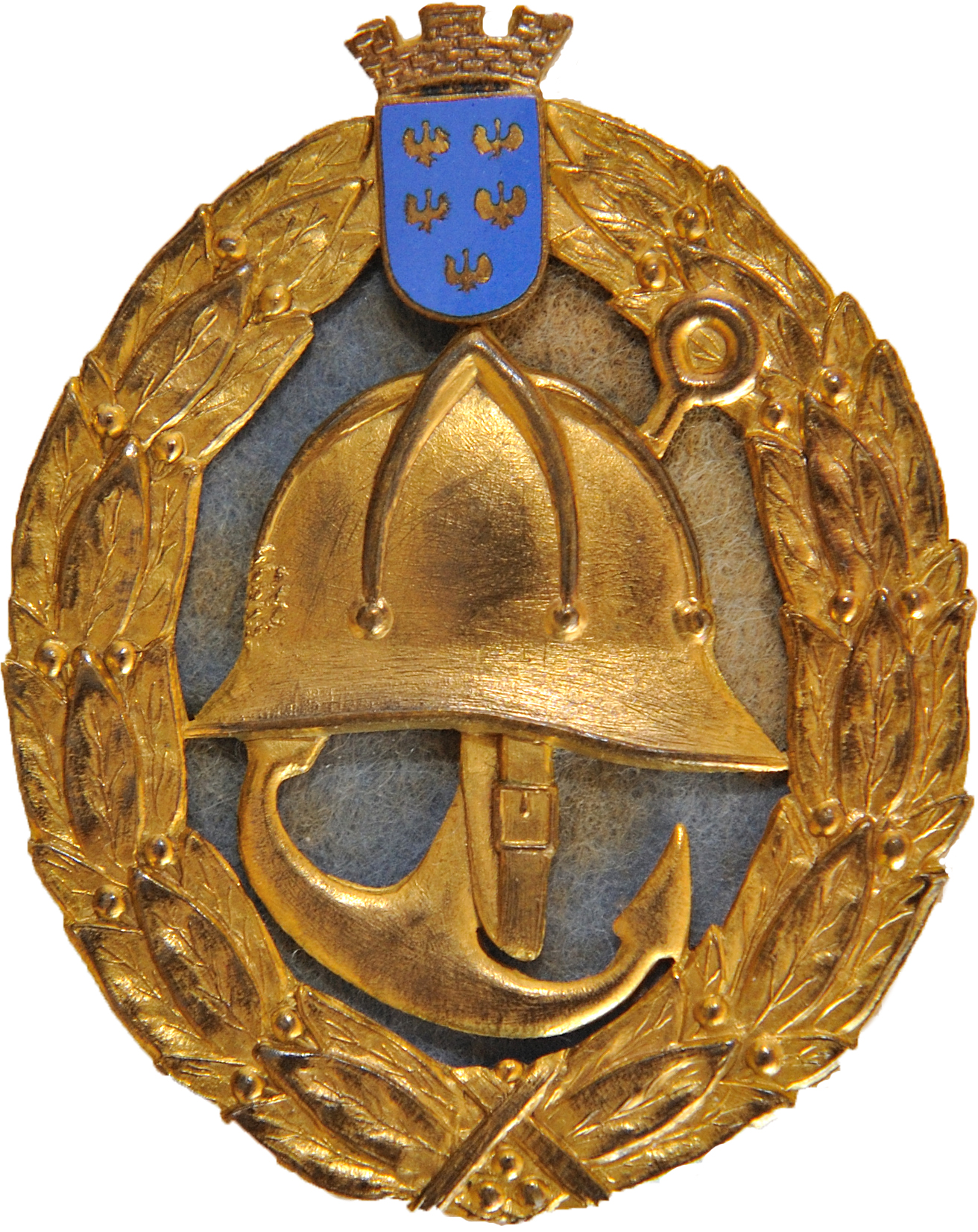 1962 WDLA Gold blau unterlegt